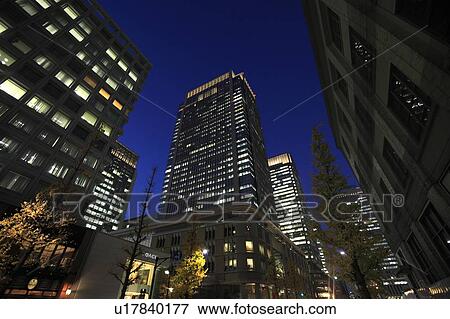 Marunouchi, Chiyoda, Tokyo, Japan View Large Photo Image Stock Photo - Marunouchi, Chiyoda, Tokyo, Japan. Fotosearch