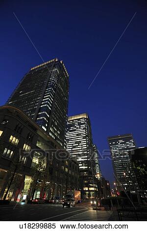Marunouchi, Chiyoda, Tokyo, Japan View Large Photo Image Stock Photography - Marunouchi, Chiyoda, Tokyo, Japan. Fotosearch