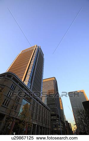 Stock Photography - Marunouchi, Chiyoda, Tokyo, Japan. Fotosearch