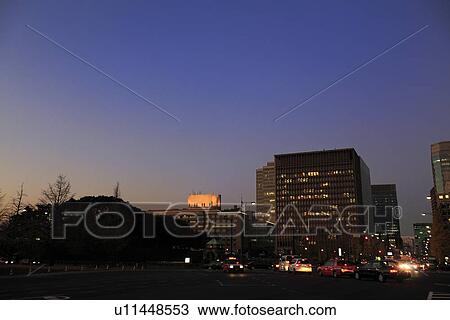 Stock Image - Marunouchi Crossing, Chiyoda, Tokyo, Japan. Fotosearch