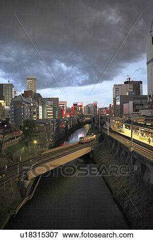Ochanomizu Station, Chiyoda, Tokyo, Japan View Large Photo Image Stock Photo - Ochanomizu Station, Chiyoda, Tokyo, Japan. Fotosearch