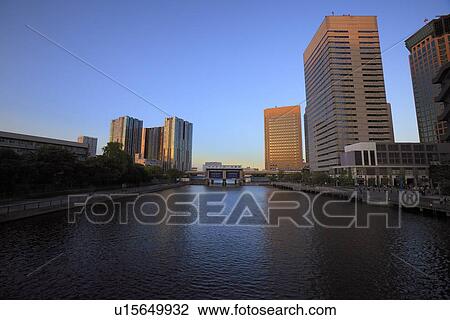 Tennoz Isle, Shinagawa, Tokyo, Japan View Large Photo Image Stock Image - Tennoz Isle, Shinagawa, Tokyo, Japan. Fotosearch