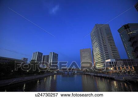 Tennoz Isle, Shinagawa, Tokyo, Japan View Large Photo Image Stock Photo - Tennoz Isle, Shinagawa, Tokyo, Japan. Fotosearch