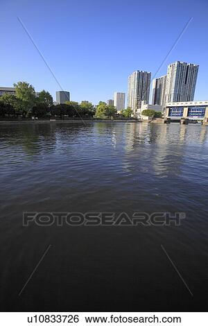 Tennoz Isle, Shinagawa, Tokyo, Japan View Large Photo Image Stock Photograph - Tennoz Isle, Shinagawa, Tokyo, Japan. Fotosearch