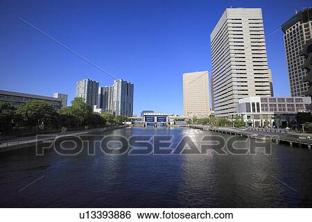 Tennoz Isle, Shinagawa, Tokyo, Japan View Large Photo Image Stock Photograph - Tennoz Isle, Shinagawa, Tokyo, Japan. Fotosearch