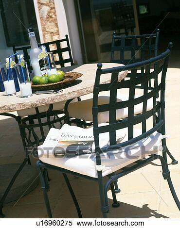 Garden furniture View Large Photo Image Stock Photography - Garden furniture. Fotosearch
