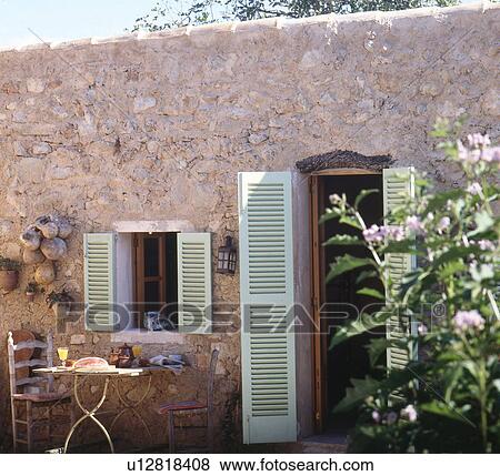 Stock Photo - Place on the terrace. Fotosearch
