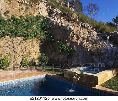 Stock Photography - Pool in the rocks. Fotosearch