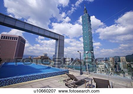 Stock Photo - Taiwan, Taipei, Taipei 101. Fotosearch