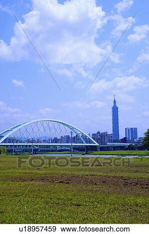 Stock Photo - Taiwan, Taipei, Taipei 101. Fotosearch