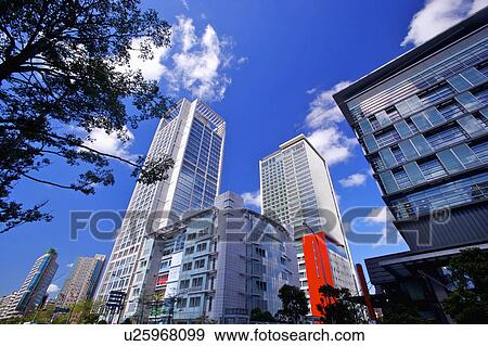Taiwan, Taipei, Xinyi Commercial Center View Large Photo Image Stock Photo - Taiwan, Taipei, Xinyi Commercial Center. Fotosearch