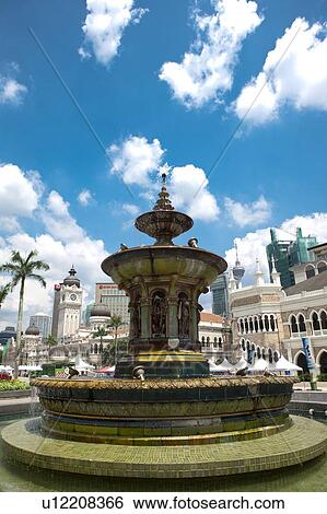 Stock Photograph - Malaysia, Kuala Lumpur, Merdeka Square. Fotosearch