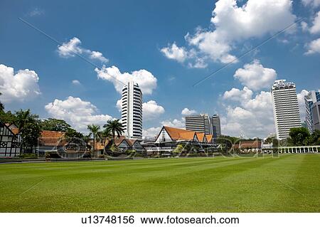 Malaysia, Kuala Lumpur, Merdeka Square View Large Photo Image Stock Photograph - Malaysia, Kuala Lumpur, Merdeka Square. Fotosearch