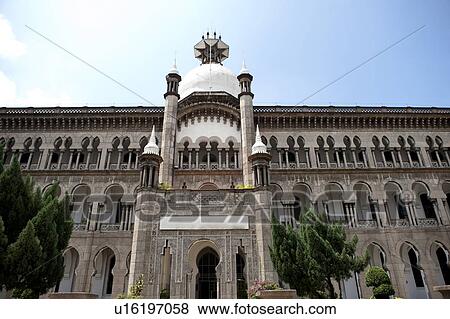 Stock Photo - Malaysia, Kuala Lumpur, Railroad Station. Fotosearch