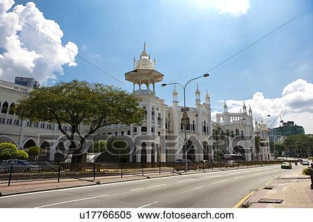 Stock Photography - Malaysia, Kuala Lumpur, Railroad Station. Fotosearch