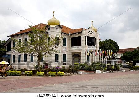 Stock Image - Malaysia, Melaka State, Fort A Famosa. Fotosearch