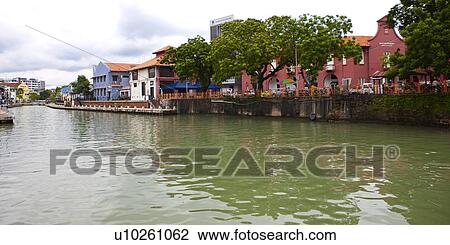 Stock Image - Malaysia, Melaka State, Portugis Square. Fotosearch