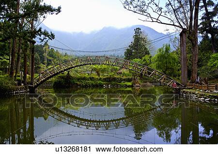 Asia, China, Taiwan, Nantou, Lugu Township, Xitou, Daxue Pond View Large Photo Image Stock Image - Asia, China, Taiwan, Nantou, Lugu Township, Xitou, Daxue Pond. Fotosearch