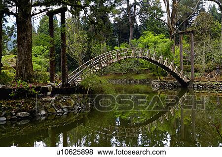 Stock Photo - Asia, China, Taiwan, Nantou, Lugu Township, Xitou, Daxue Pond. Fotosearch