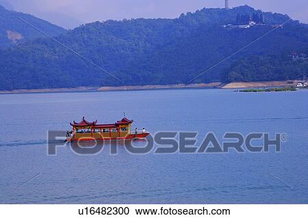 Asia, China, Taiwan, Nantou, Yuchih Township, Sun Moon Lake View Large Photo Image Stock Image - Asia, China, Taiwan, Nantou, Yuchih Township, Sun Moon Lake. Fotosearch