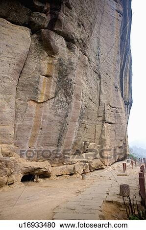 Asia, China, Fujian, UNESCO, World Cultural Heritage, World Natural Heritage, Wuyi Mountain, Tiger Roaring Rock Scenic Area, Tiger Roaring Rock View Large Photo Image Stock Image - Asia, China, Fujian, UNESCO, World Cultural Heritage, World Natural Heritage, Wuyi Mountain, Tiger Roaring Rock Scenic Area, Tiger Roaring Rock. Fotosearch