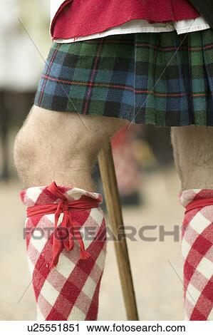 Stock Image - A detail shot of clothing at the 225th Anniversary of the Victory at Yorktown, a reenactment of the siege of Yorktown, where General George Washington commanded 17, 600 American troops and French Comte de Rochambeau lead 5500 French troops, together defeat. Fotosearch
