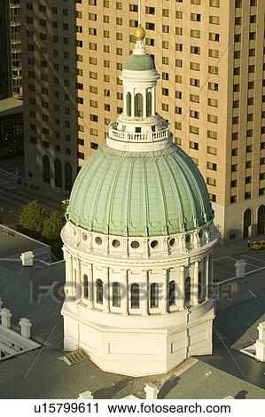 Elevated view of dome of Saint Louis Historical Old Courthouse, Federal Style architecture built in 1826 and site of Dred Scott slave decision, St. Louis, Missouri View Large Photo Image Stock Image - Elevated view of dome of Saint Louis Historical Old Courthouse, Federal Style architecture built in 1826 and site of Dred Scott slave decision, St. Louis, Missouri. Fotosearch