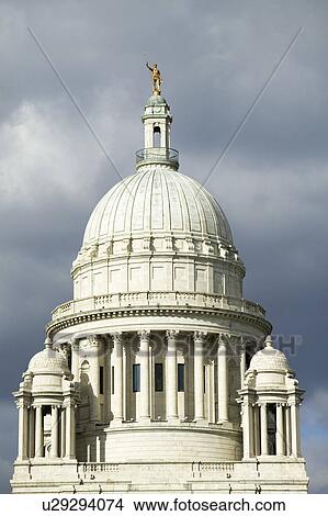 Picture - State Capital building of Providence Rhode Island. Fotosearch