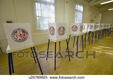 Voting stands for Congressional election, November 2006, in Ojai, Ventura County, California View Large Photo Image Stock Photography - Voting stands for Congressional election, November 2006, in Ojai, Ventura County, California. Fotosearch