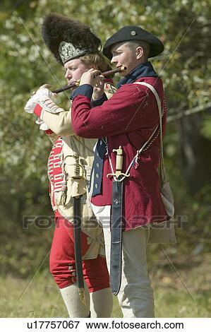 Fife and drum musicians perform at the Endview Plantation (circa 1769), near Yorktown Virginia, as part of the 225th anniversary of the Victory of Yorktown, a reenactment of the defeat of the British Army and the end of the American Revolution. View Large Photo Image Stock Photo - Fife and drum musicians perform at the Endview Plantation (circa 1769), near Yorktown Virginia, as part of the 225th anniversary of the Victory of Yorktown, a reenactment of the defeat of the British Army and the end of the American Revolution.. Fotosearch