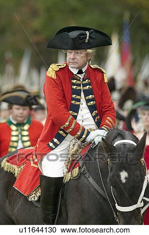 General Charles O'Hara comes to Surrender Field to surrender Lord Cornwallis' sword to General George Washington at the 225th Anniversary of the Victory at Yorktown, a reenactment of the siege of Yorktown, where General George Washington commanded 17, 600 View Large Photo Image Stock Image - General Charles O'Hara comes to Surrender Field to surrender Lord Cornwallis' sword to General George Washington at the 225th Anniversary of the Victory at Yorktown, a reenactment of the siege of Yorktown, where General George Washington commanded 17, 600 . Fotosearch