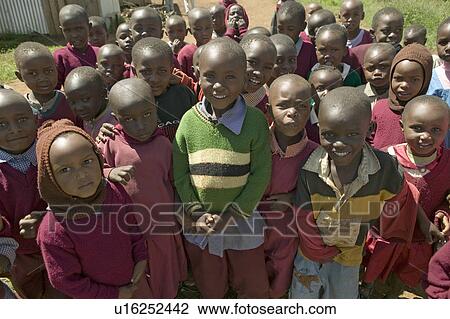 Karimba School with school children in North Kenya, Africa View Large Photo Image Stock Image - Karimba School with school children in North Kenya, Africa. Fotosearch
