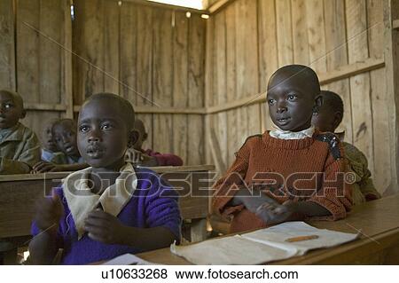 Karimba School with school children in classroom in North Kenya, Africa View Large Photo Image Stock Photo - Karimba School with school children in classroom in North Kenya, Africa. Fotosearch