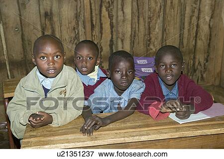 Karimba School with school children in classroom in North Kenya, Africa View Large Photo Image Stock Photo - Karimba School with school children in classroom in North Kenya, Africa. Fotosearch