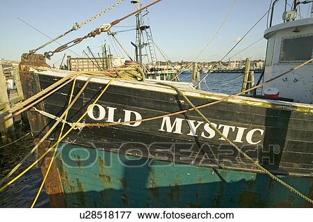 Old Mystic" fishing boats in harbor at Newport, Rhode Island View Large Photo Image Stock Photo - Old Mystic" fishing boats in harbor at Newport, Rhode Island. Fotosearch