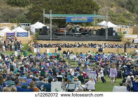 Stock Image - Outdoor concert featuring Michael McDonald in Ventura, California for the Ventura Hillsides Conservancy and the Ventura Hillsides Music Festival. Fotosearch