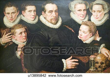 Stock Image - Painting in Museum de Prado, Prado Museum, Madrid, Spain. Fotosearch