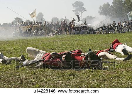Re-enactment of Attack on Redoubts 9 & 10 where the major infantry action of the siege of Yorktown took place. General Washington's armies captured two British fortifications, Endview Plantation (circa 1769), near Yorktown Virginia. Part of the 225th an View Large Photo Image Stock Photograph - Re-enactment of Attack on Redoubts 9 & 10 where the major infantry action of the siege of Yorktown took place. General Washington's armies captured two British fortifications, Endview Plantation (circa 1769), near Yorktown Virginia. Part of the 225th an. Fotosearch