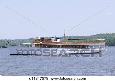 Sister of U. S. S. Presidential Yacht "Potomac" on Potomac River, the Floating White House, from Alexandria, Washington D. C. View Large Photo Image Stock Photo - Sister of U. S. S. Presidential Yacht "Potomac" on Potomac River, the Floating White House, from Alexandria, Washington D. C.. Fotosearch