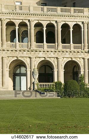 The Breakers, built by Cornelius Vanderbilt of the Gilded Age, as seen on the Cliff Walk, Cliffside Mansions of Newport Rhode Island View Large Photo Image Stock Photo - The Breakers, built by Cornelius Vanderbilt of the Gilded Age, as seen on the Cliff Walk, Cliffside Mansions of Newport Rhode Island. Fotosearch