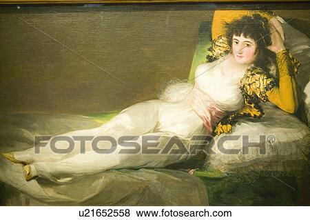 The Clothed Maja, Duchess of Alba, by Francisco de Goya as shown in the Museum de Prado, Prado Museum, Madrid, Spain View Large Photo Image Stock Photo - The Clothed Maja, Duchess of Alba, by Francisco de Goya as shown in the Museum de Prado, Prado Museum, Madrid, Spain. Fotosearch