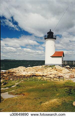 lighthouse located at AnnisquamHrbr, Massachusetts, United States View Large Photo Image Stock Image - lighthouse located at AnnisquamHrbr, Massachusetts, United States. Fotosearch