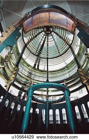 Stock Photo - lighthouse located at AuSable, Michigan, United States. Fotosearch