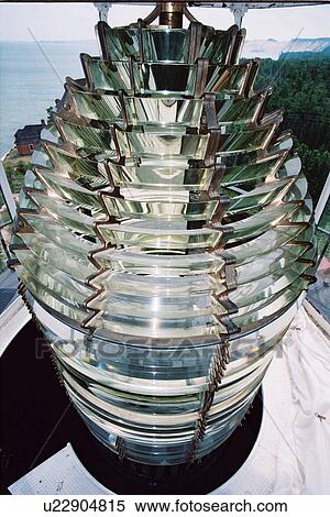 Stock Photography - lighthouse located at AuSable, Michigan, United States. Fotosearch