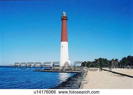 lighthouse located at Barnegat, New Jersey, United States View Large Photo Image Stock Photograph - lighthouse located at Barnegat, New Jersey, United States. Fotosearch