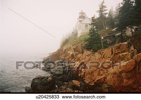 lighthouse located at Bass HarborHead, Maine, United States View Large Photo Image Stock Image - lighthouse located at Bass HarborHead, Maine, United States. Fotosearch
