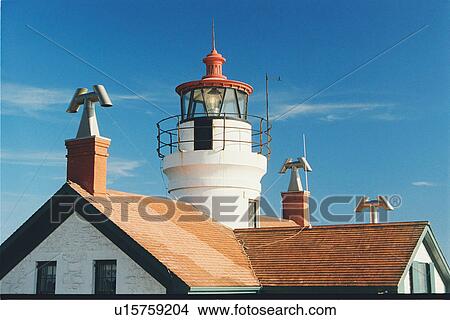 lighthouse located at Battery Point, California, United States View Large Photo Image Picture - lighthouse located at Battery Point, California, United States. Fotosearch