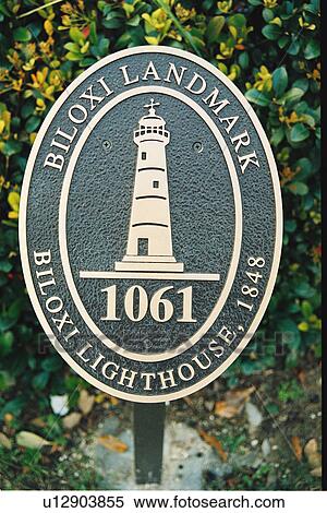 lighthouse located at Biloxi, Mississippi, United States View Large Photo Image Stock Photography - lighthouse located at Biloxi, Mississippi, United States. Fotosearch