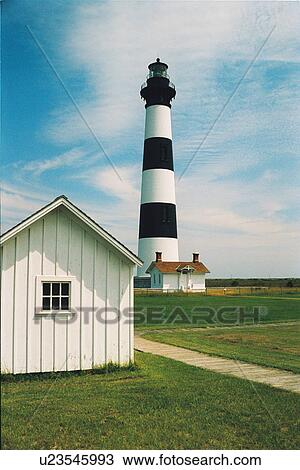 lighthouse located at Bodie Island, North Carolina, United States View Large Photo Image Stock Image - lighthouse located at Bodie Island, North Carolina, United States. Fotosearch