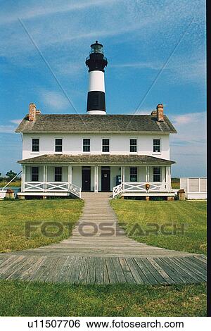 lighthouse located at Bodie Island, North Carolina, United States View Large Photo Image Stock Photograph - lighthouse located at Bodie Island, North Carolina, United States. Fotosearch